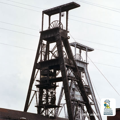 Headgear of Pit Ledoux in Condé-sur-l'Escaut 1983  | © Mining History Centre