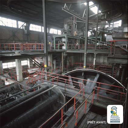 Washing plant of Pit 19 of Lens in Loos-en-Gohelle 1975  | © Mining History Centre