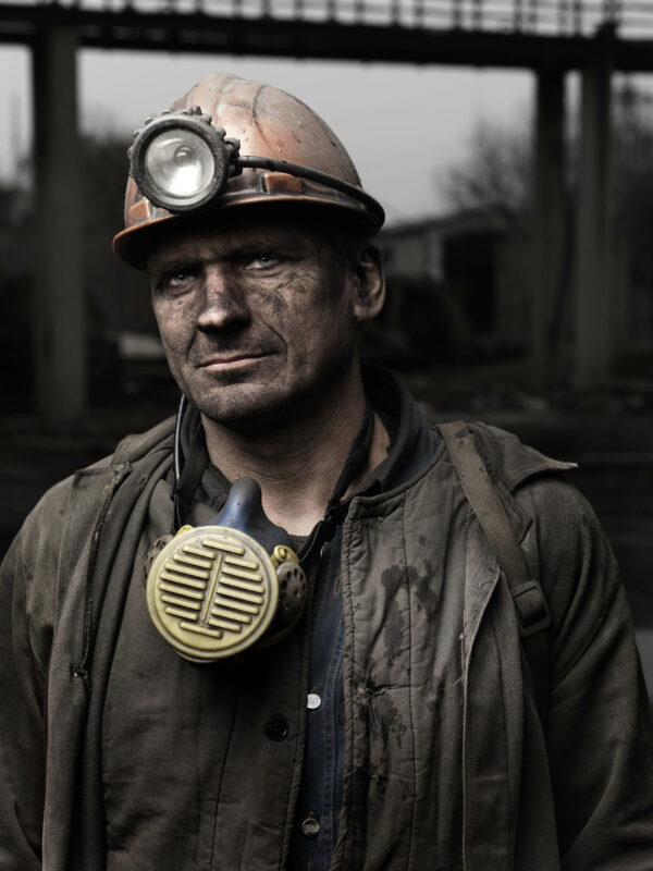 MINERS OF UKRAINE, PHOTOGRAPHS BY YOURY BILAK