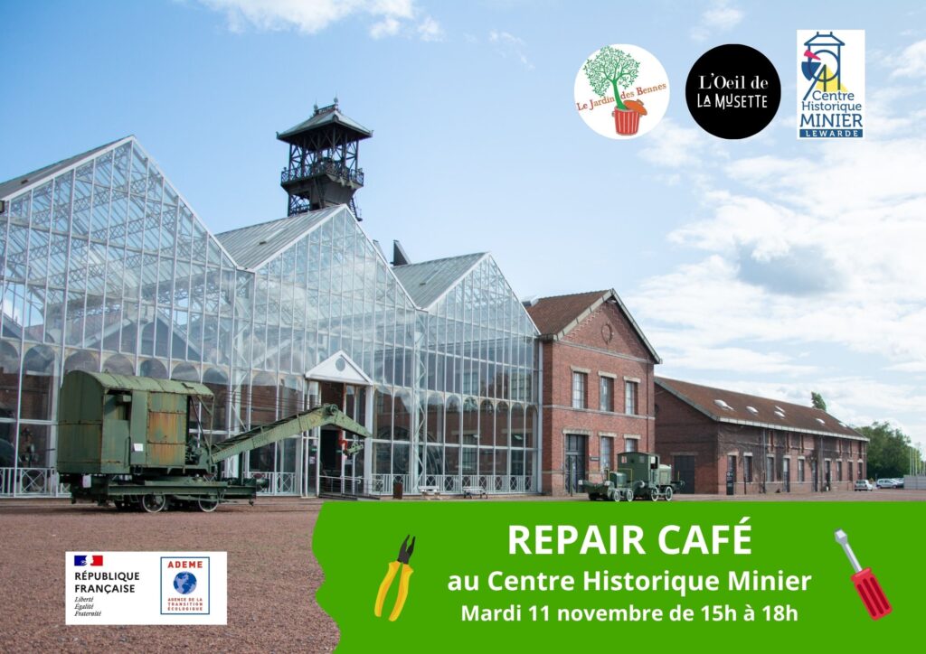 Repair Café avec l’Œil de la Musette et le Jardin des Bennes